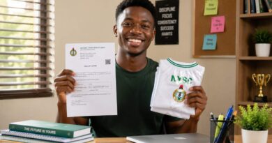 A prepared graduate organizing their orientation camp gear, following the prospective corps members guide for NYSC.